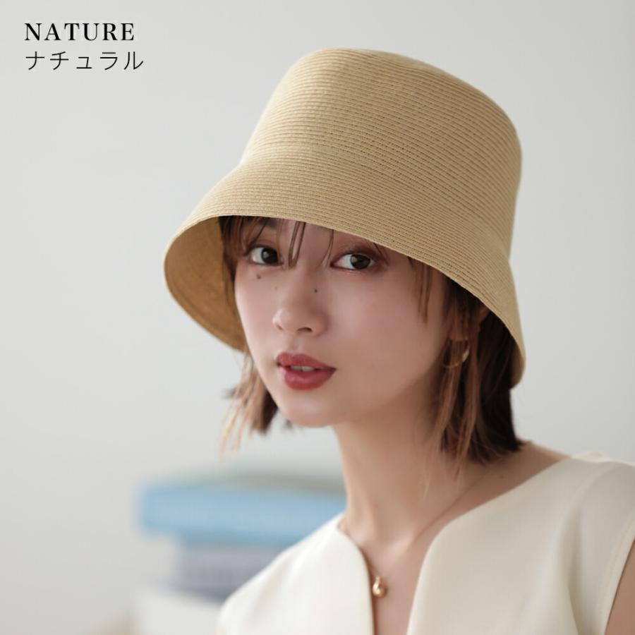 Little＆More バケットハット 麦わら帽子 帽子 レディース 夏 麦わら