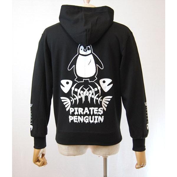 パーカー海賊ペンギン オリジナルパーカー メンズ 黒 P 011 リトルパイレーツ 通販 Yahoo ショッピング