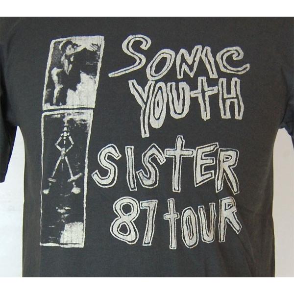 Tシャツ 綿100％ メンズ レディース 半袖 おしゃれ SONIC YOUTH