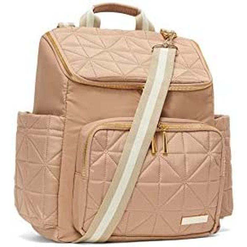 低価格の Theathea ティアティアマザーズバッグ ３wayになるリュック トート ショルダーになる軽量マザーズリュック キャメル Materialworldblog Com