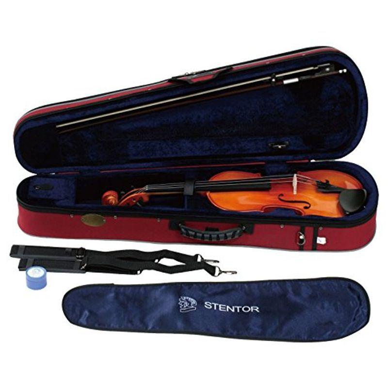 STENTOR バイオリン アウトフィット 適応身長145cm以上 ハードケース、弓、松脂 SV-180 4/4