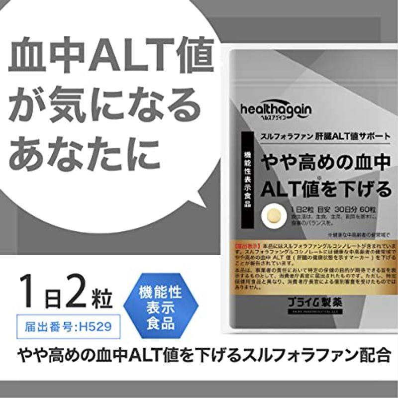 品質が プライム製薬 肝臓 サポート ALT を下げるサプリメント サプリ 値 高めの血中 ブロッコロースプラウト 機能性表示食品 ミネラル 