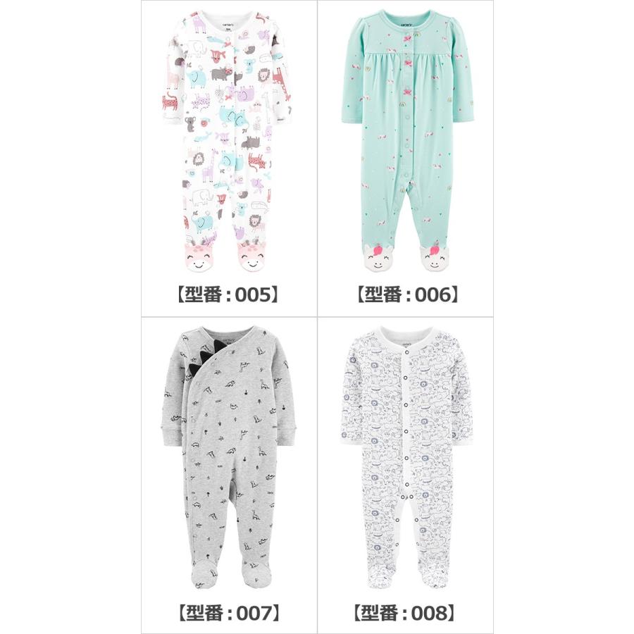 カーターズ 男の子ベビー服 女の子ベビー服 カバーオール ロンパース 豪華ラッピング無料 コットン Carter 039 S 長袖 春人気柄15種類