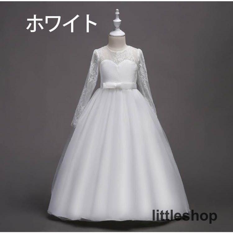 子供ドレス   ピアノ発表会 キッズ ジュニアドレス 子供服 女の子 ワンピース 七五三 結婚式 120-170cm ス 子どもドレス ジュニアドレス｜littleshop｜06