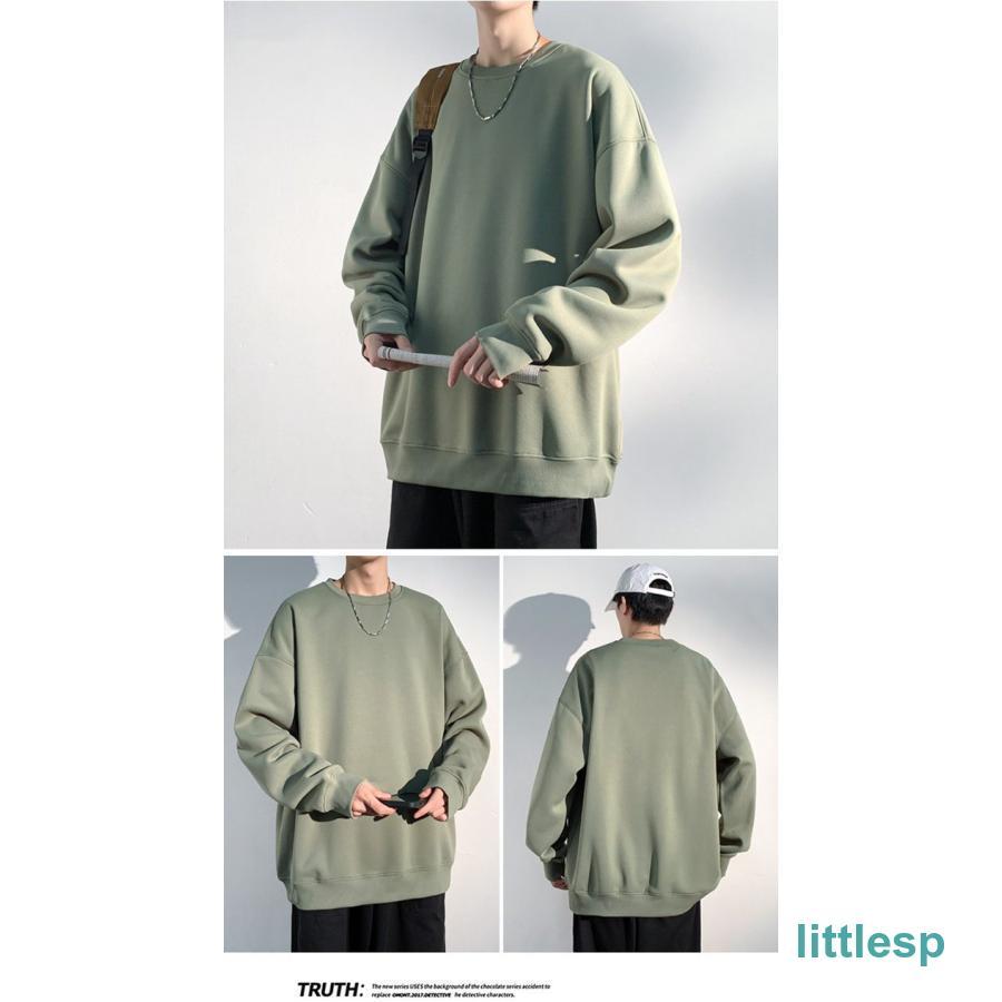 IEY スウェット ポロシャツ 長袖カットソー プルオーバー コットン シンプル littleshop_gp-0905-sueto40