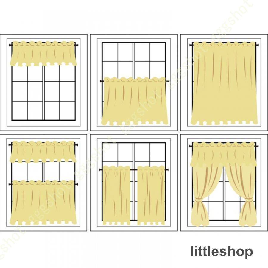 遮光カフェカーテン 北欧 おしゃれ 飾り カフェーカーテン キッチン トイレ 収納 目隠し 洗面所 小窓用カーテン 可愛い リーフ インテリア 洗える 遮熱 省エネ｜littleshop｜10