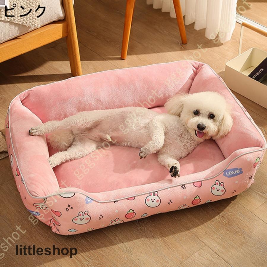 猫 ベッド クッション 犬 ベッド ペットソファー ペットベッド 子犬 子猫 小型/中型犬用 猫用 洗える オールシーズン使用可能 ふわふわ 柔らかい あたたかい｜littleshop｜05