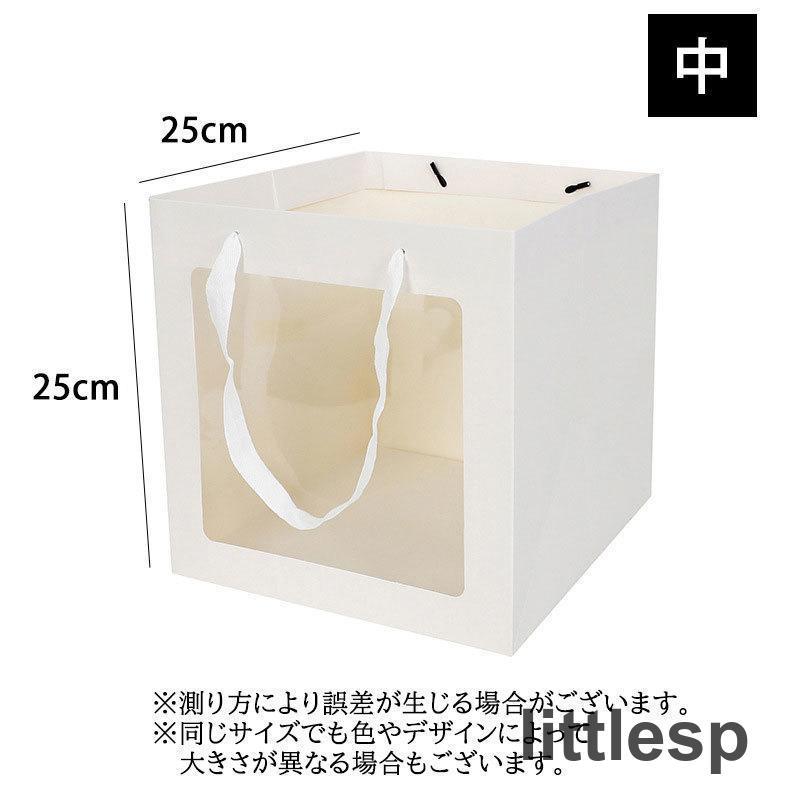 ギフトバッグ 紙袋 手提げ袋 10枚セット 透明窓付き ラッピング