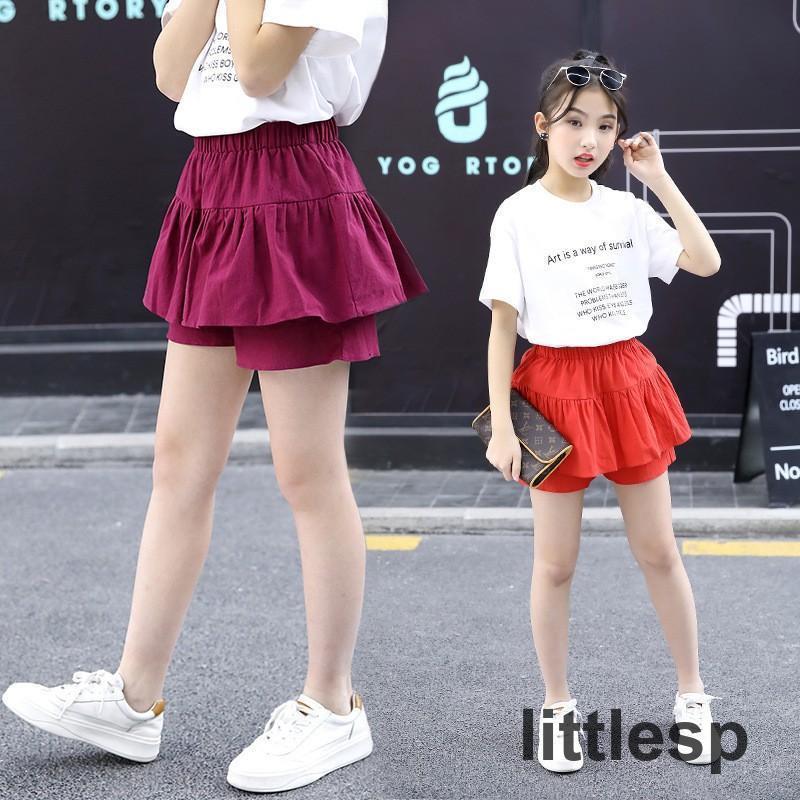 スカート付きショートパンツ スカパン キュロットパンツ 短パン 半 