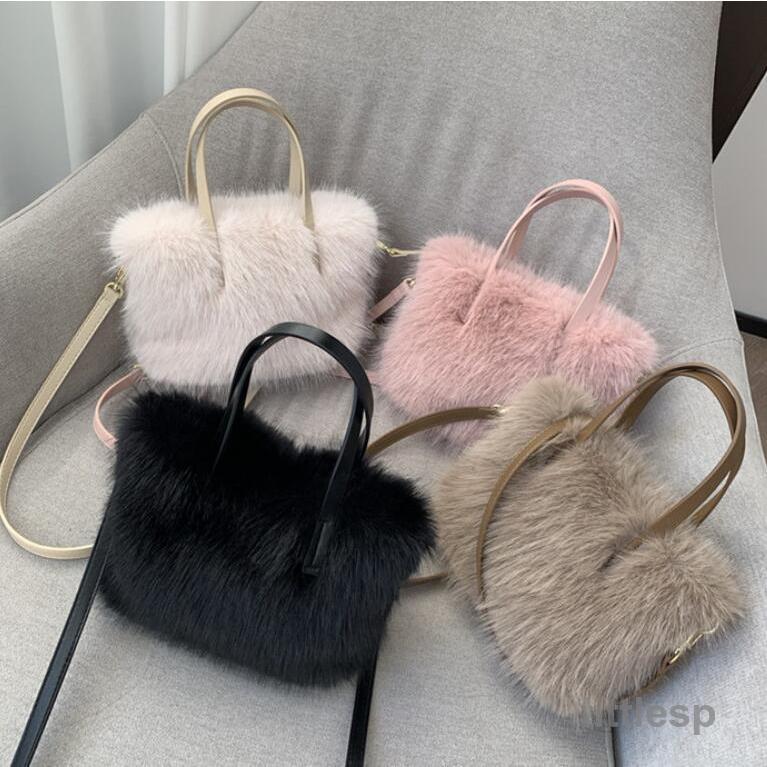 ファーバッグ トートバッグ レディース ファー 大きめ 大容量