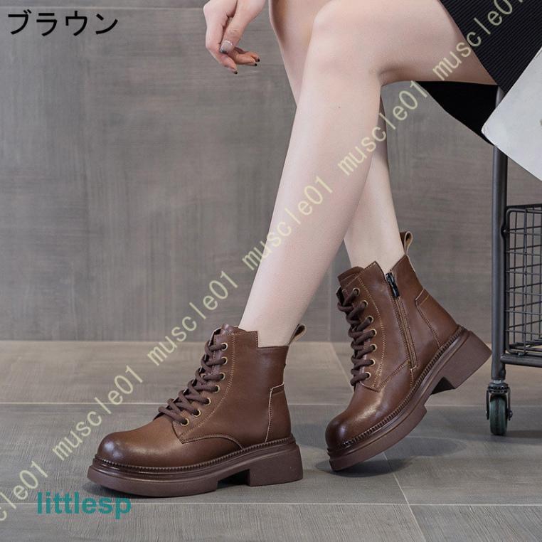 【未使用美品】NODALETO 本革 厚底 サイドジップ ロングブーツ 40 厚底 本革バイクブーツ おしゃれ 街歩きにも最適 ブーツ