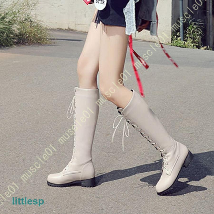 23SS ストレッチロングブーツ　ホワイト 楽天市場】細身 ストレッチ スーパーロングブーツ サイ