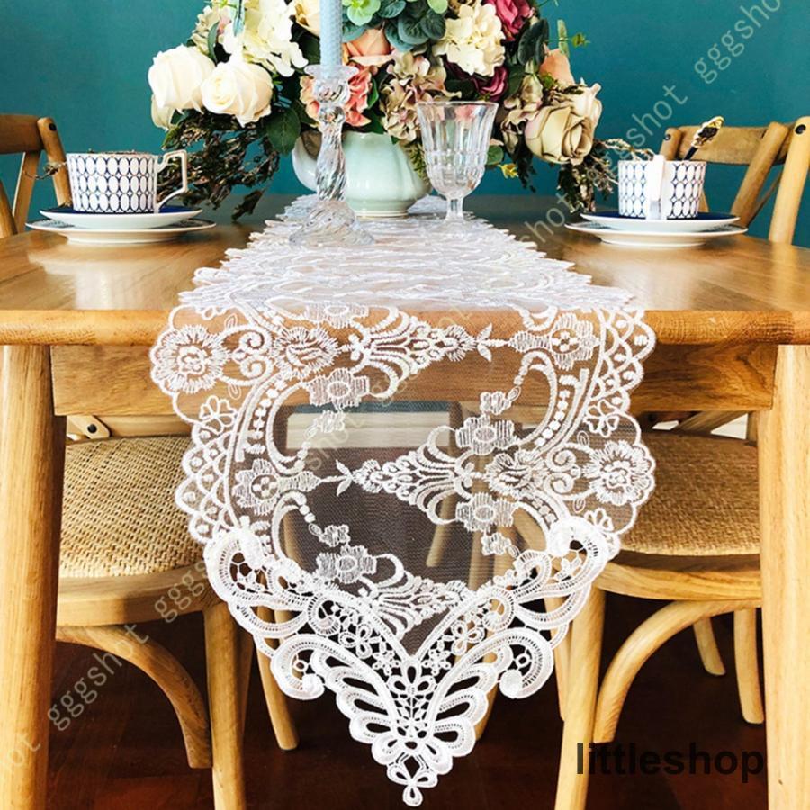 テーブルマット テーブルクロス 花柄 刺繍 アンティーク風 オシャレ テーブルマット テーブルクロス 花柄 刺繍 アンティーク風 オシャレ