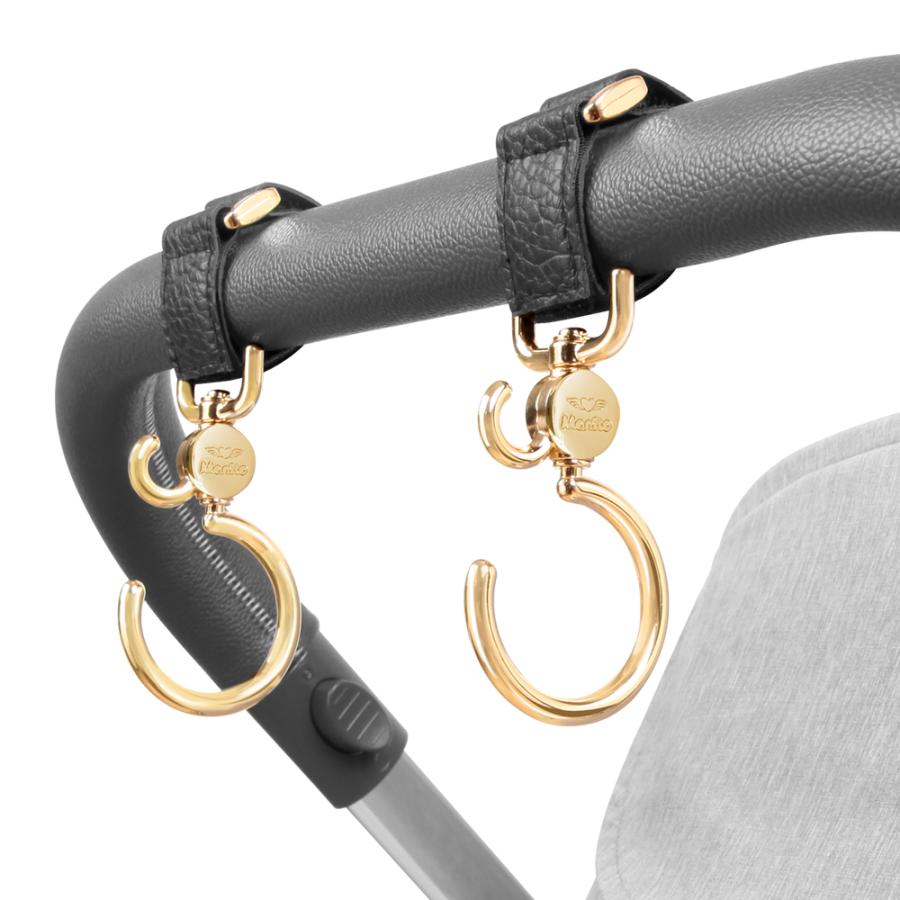 ベビーカーフック おしゃれ マニト スタイラースピンデュオ マルチ