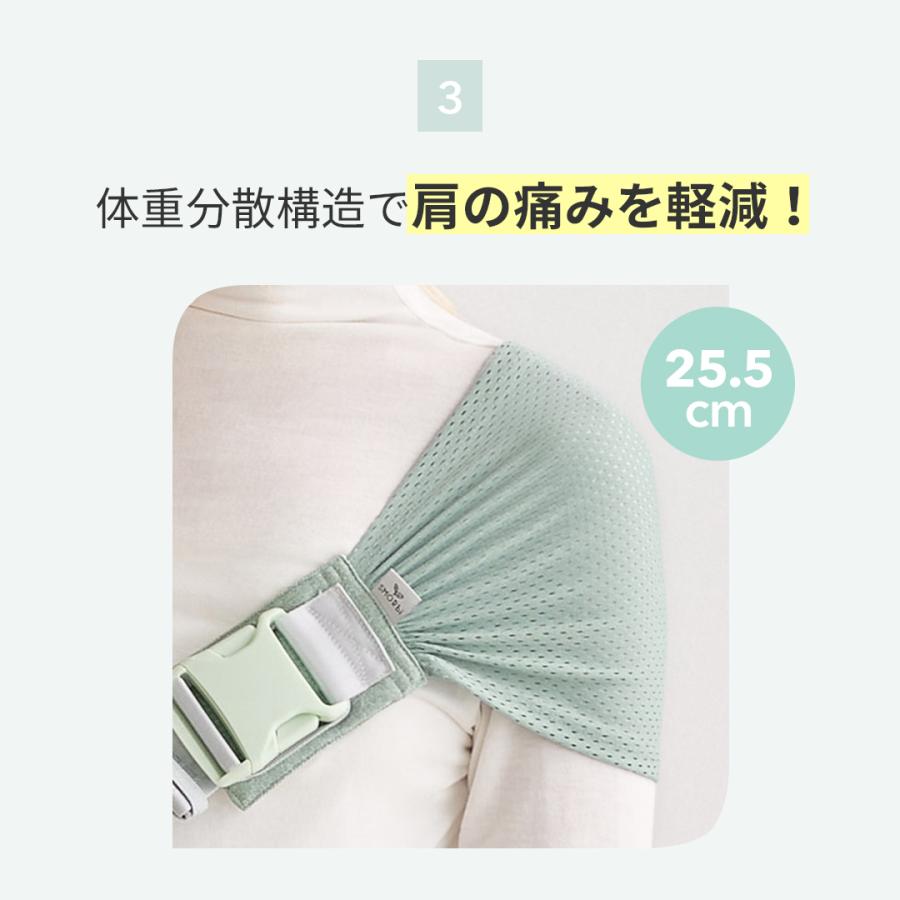 抱っこ紐 スリング 抱っこひも ヒップシート スモルビかるがるスリング抱っこ紐 片手抱っこ ベビースリング | SMORbi | 11
