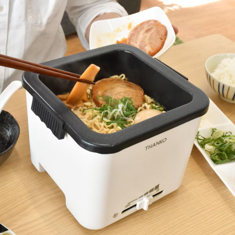 サンコー シメまで美味しい 「 俺のラーメン鍋 」 TK-FUKU21W 一人用