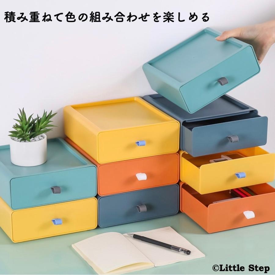 Colorshelf 卓上収納 カラーボックス 整理ボックス 化粧品 収納ボックス コスメボックス 小物入れ 引き出し 収納 ケース 収納