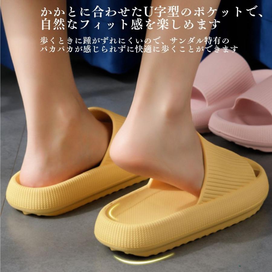 ベランダサンダル シャワーサンダル メンズ レディース おしゃれ スリッパ 外履き 室内 ルームシューズ 軽量 厚底 EVA |  | 13
