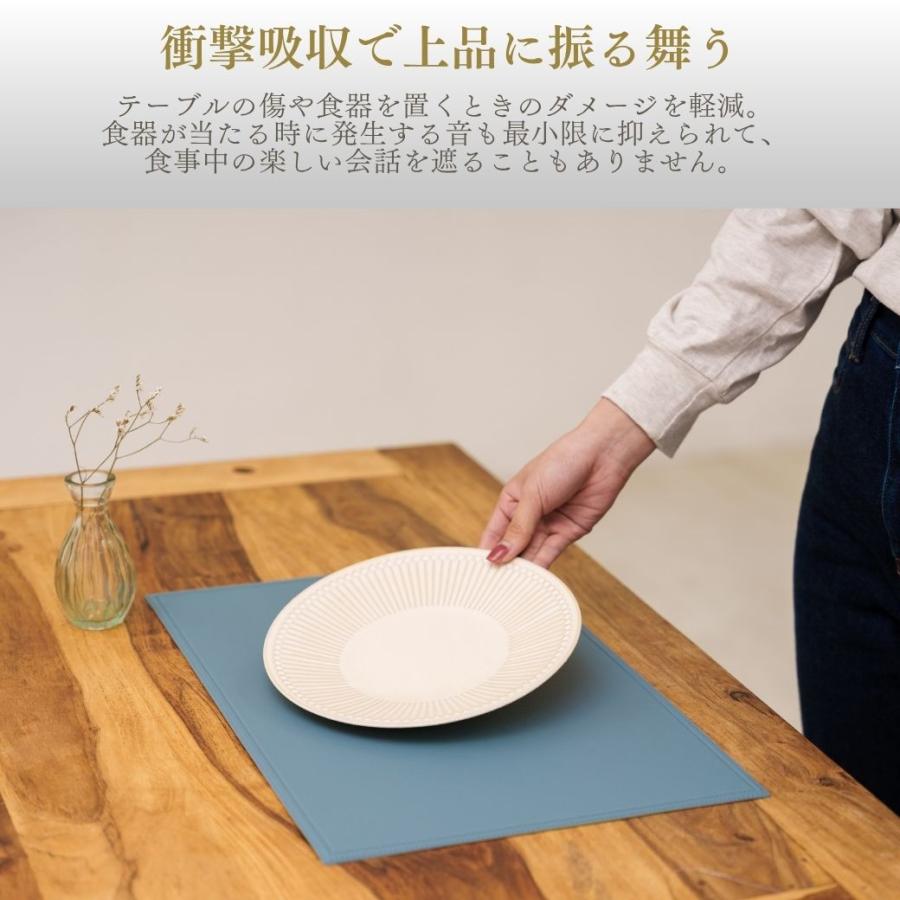 ランチョンマット コースター付き セット 撥水 北欧 おしゃれ 洗える