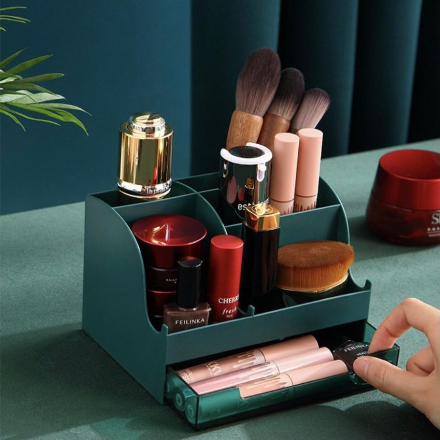 コスメボックス 大容量 おしゃれ メイクボックス 北欧 メイク道具 収納 メイクブラシ Int 184 リトルステップ 通販 Yahoo ショッピング