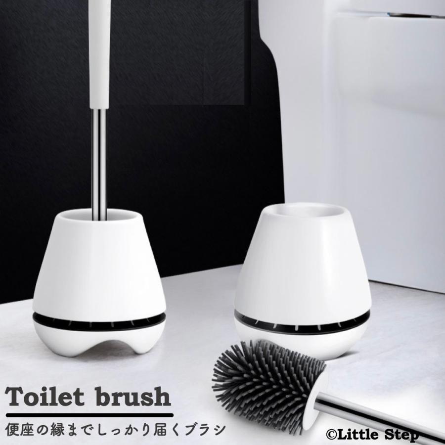トイレブラシ シリコン トイレブラシ ポット一体型 掃除セット トイレ道具 トイレ掃除用品 おしゃれ Njberwpzre Sausagehouse In