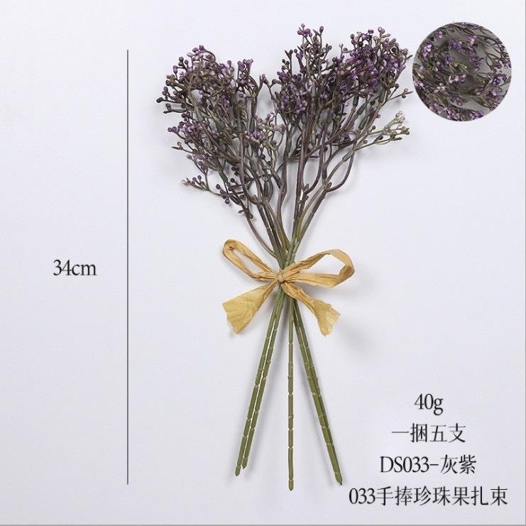 フェイクグリーン ミニ ドライフラワー スワッグ 造花 インテリア 人工