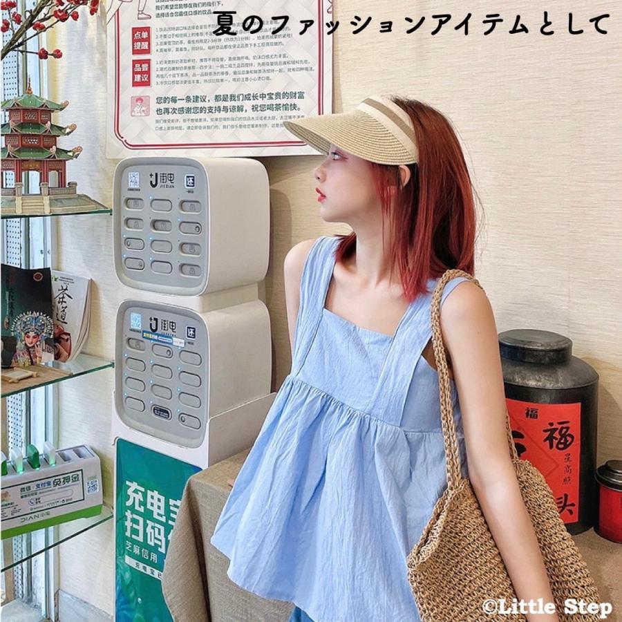 市場 サンバイザー スポーツ テニス Uvカット ハット レディース ゴルフ 春夏 帽子 麦わら帽子 おしゃれ