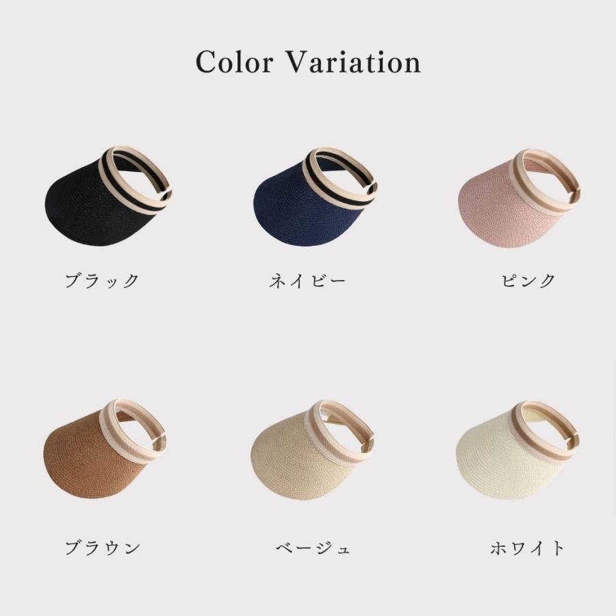 サンバイザー 麦わら帽子 レディース ゴルフ 農作業 uvカット 日焼け防止 帽子 自転車 飛ばない おしゃれ つば広 大きいサイズ ずれない 日除け |  | 15