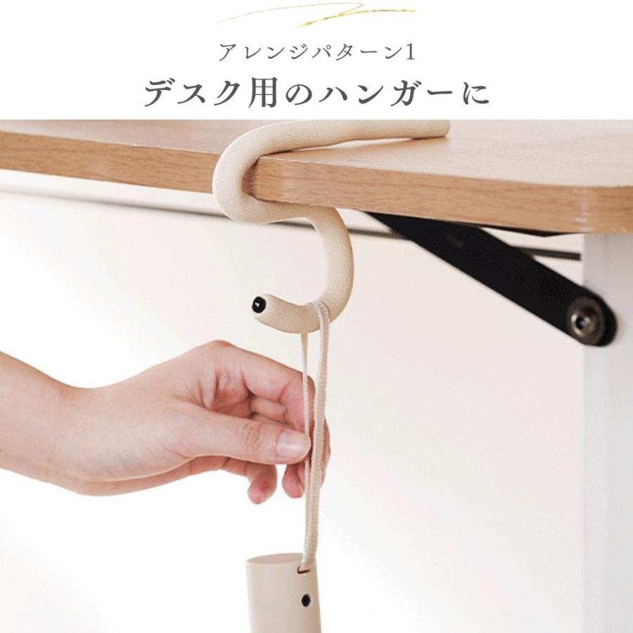 ベビーカーフック S字フック おしゃれ 落ちない ひねり 回転 ロング