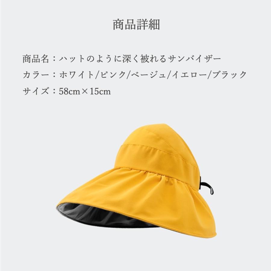 サンバイザー レディース ゴルフ uvカット 99% 自転車 飛ばない