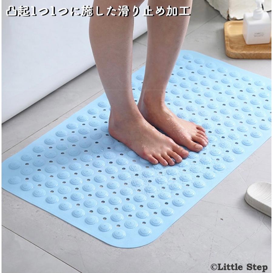 お風呂マット 浴室内 滑り止め 浴槽 浴室マット バスマット カビ 吸盤付き 転倒防止 |  | 09