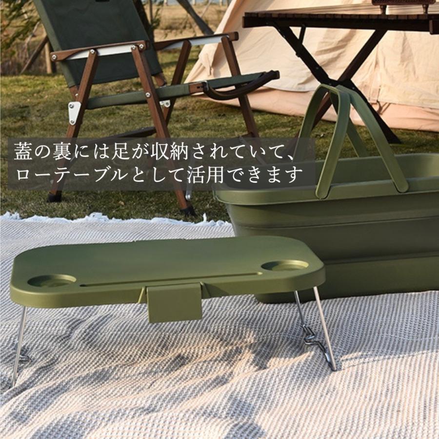 ピクニックバスケット アウトドア バスケット ピクニックテーブル