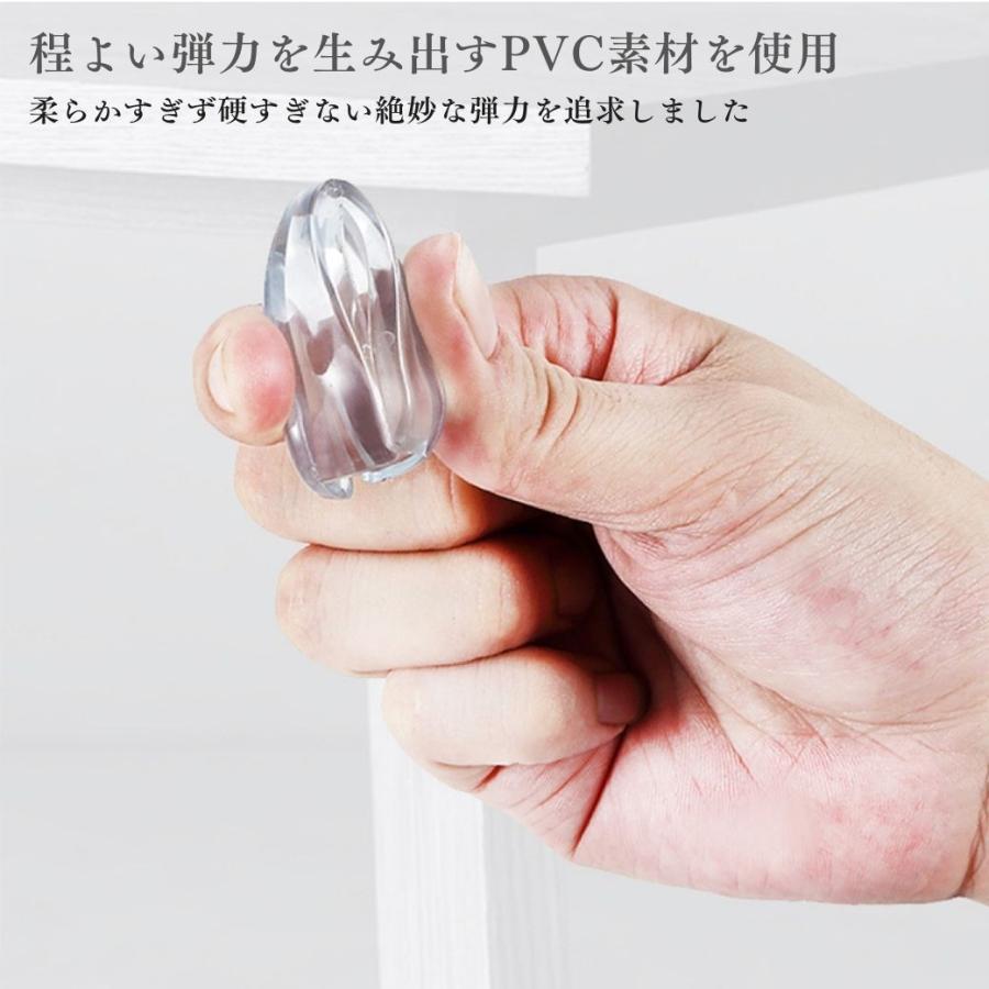 コーナーガード 透明 20個入り 10個入り クッション 机 角 カバー 赤ちゃん 頭 ぶつけ ケガ 防止 |  | 08