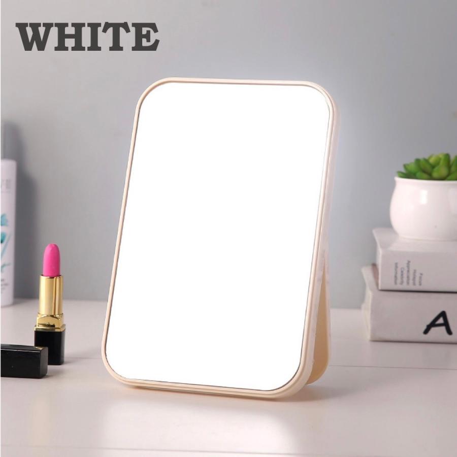 鏡 卓上 卓上ミラー 折りたたみ おしゃれ コンパクトミラー スタンド