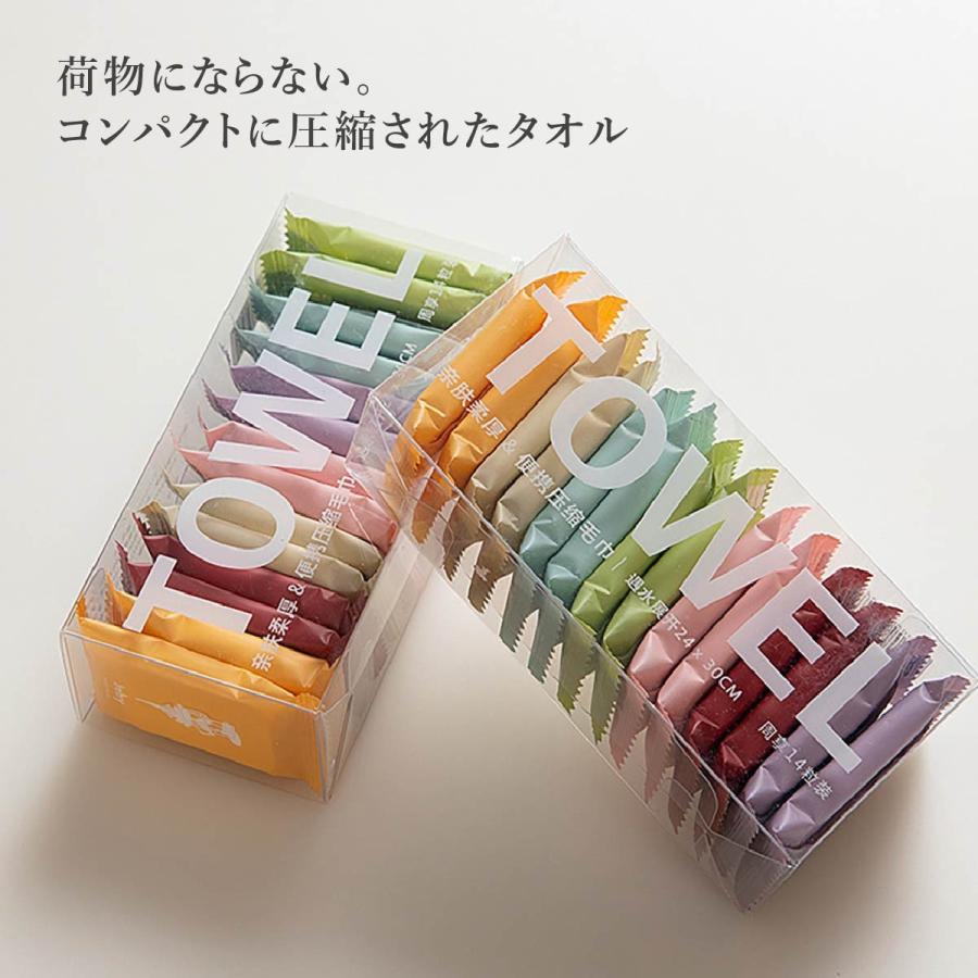 圧縮タオル 14枚セット 防災 非常用 携帯 旅行 水で膨らむ 使い捨て ガーゼ フェイスタオル まとめ買い |  | 01