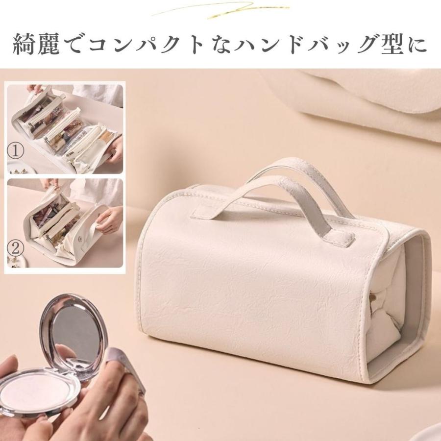 【限定価格】 トラベルポーチ 吊り下げ 取り外し可能 メイクポーチ コスメポーチ 化粧ポーチ 化粧品 洗面用具 旅行 トラベル 大容量 機能的 持ち歩き 送料無料 |  | 13