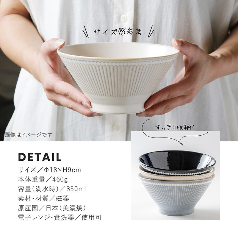 みのる陶器 albee ラーメンどんぶり ラーメン鉢 軽量どんぶり 日本製