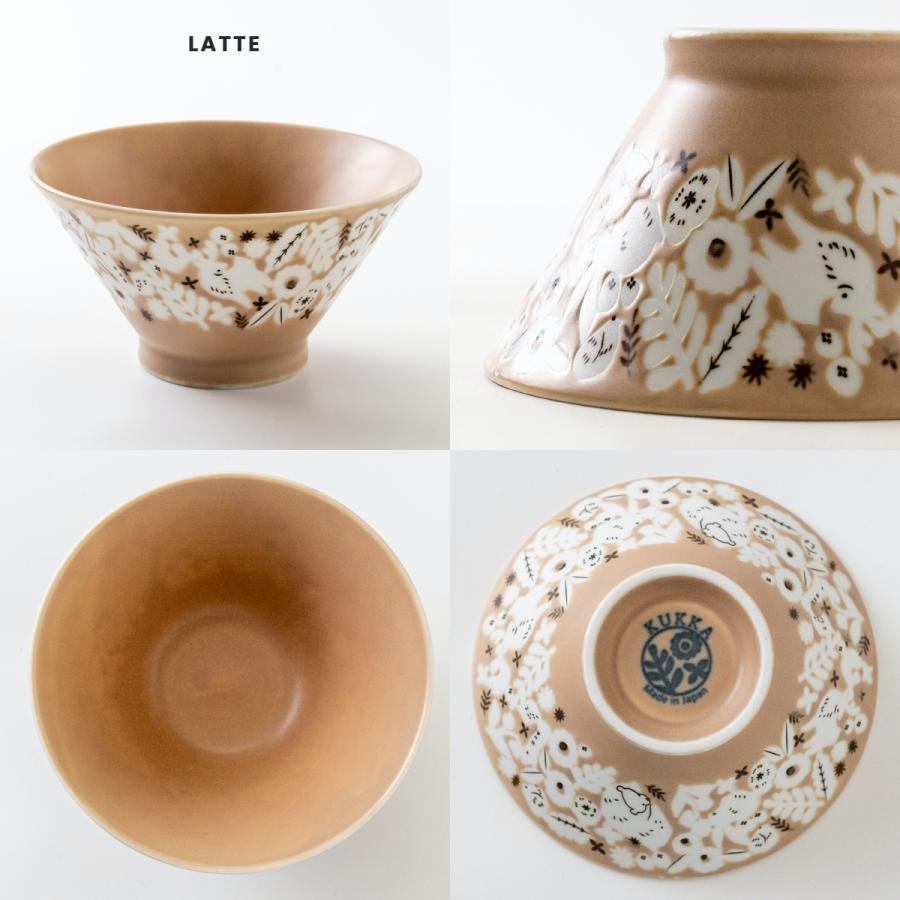 みのる陶器 KUKKA お茶碗 おしゃれ 北欧 小さめ ペア 茶碗 和食器 ご飯茶碗 和モダン 美濃焼 クッカ 12.5cm 爆買 |  | 03