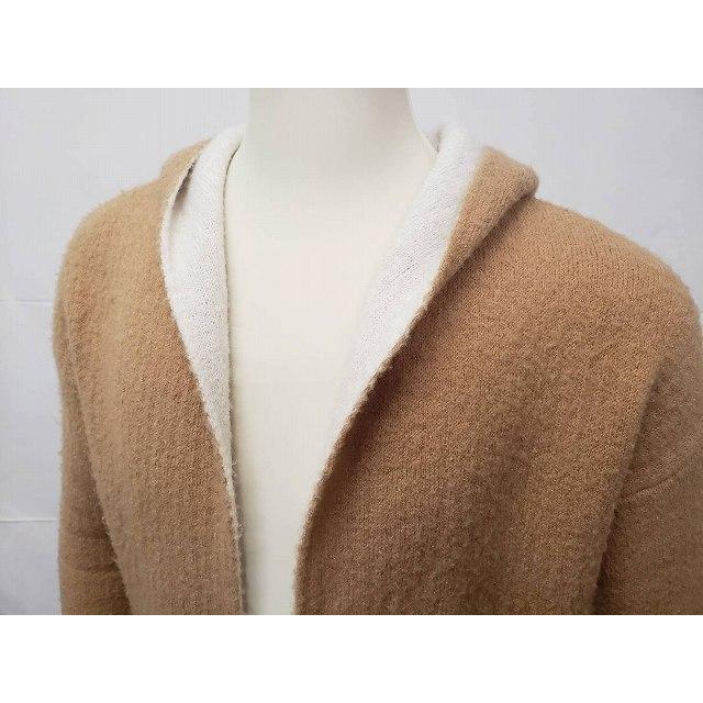 レディース 古着 値下げ Ce 7 Ozoc オゾック コート パーカー ベージュ 最初の Ozoc