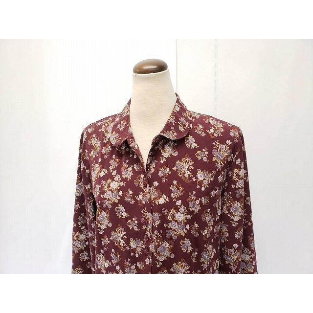 花柄ペイズリーブラウス　Motomachi Blouse KOBE YANO　DQ-18　値下げ｜littletough