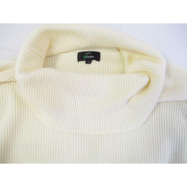 レナウン エンスウィート Ensuite オフタートル 長袖ニット ベージュ系 L 古着 レディース Fg 8 併12 Fg 8 リトルタフ 通販 Yahoo ショッピング