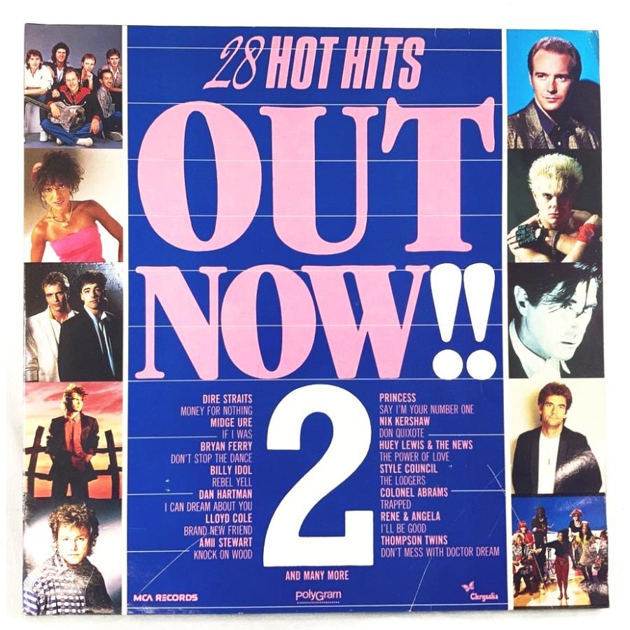【中古】28ホットヒッツ アウトナウ2 ダイアーストレイツ ブライアンフェリー スタイルカウンシル UK盤 輸入盤 LP 2枚組 レコード