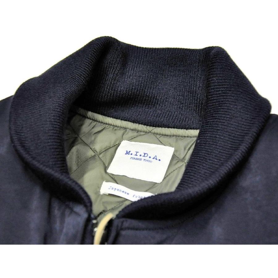 ミダ)M.I.D.A Down Padding Shawl collar Jacket M183202 : Little 