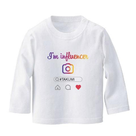 お名前入り 長袖 Tシャツ ベビー サイズ 出産祝い 誕生日プレゼントにおしゃれな名入れギフト Blusquare Org