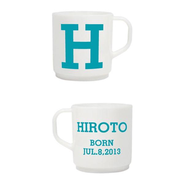 イニシャル 名入れ Eco マグカップ 出産祝い 結婚祝い プレゼントに おしゃれな お名前入り ギフト 割れない 再生pet プラスチック Mg285 Little Velvet Designs 通販 Yahoo ショッピング