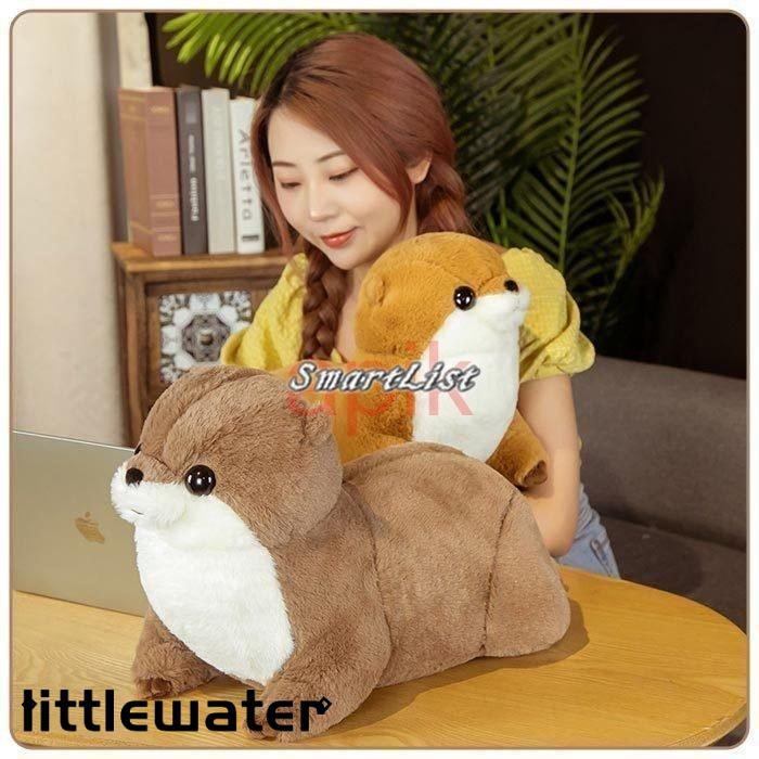 ぬいぐるみ　カワウソ　かわいい　抱き枕　インテリア雑貨　誕生日プレゼント50cm｜littlewater｜21