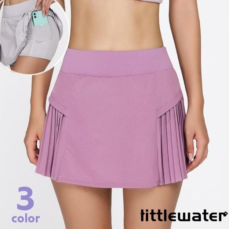 スコート テニススカート レディースウェア 女性 ボトムス プリーツ