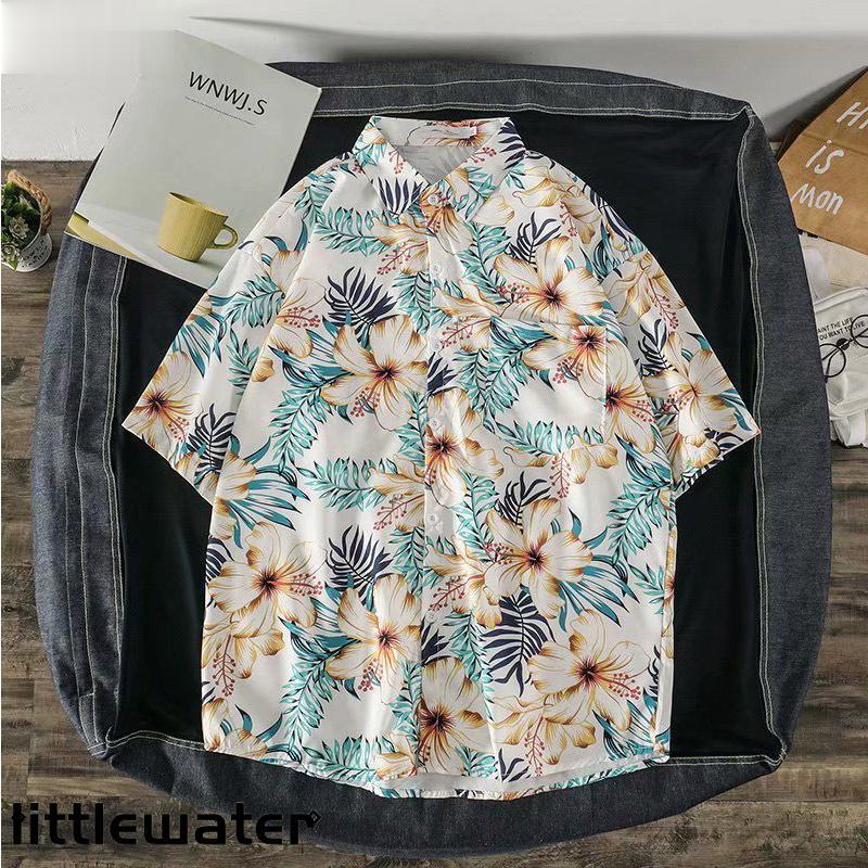 ISSEY イッセイミヤケ　花柄　アロハ　シャツ　半袖 ISSEY イッセイミヤケ 花柄 アロハ シャツ 半袖 ISSEY MIYAKEの