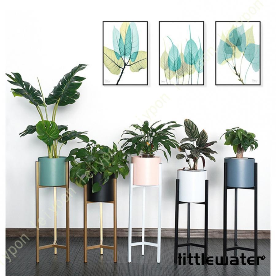 プランタースタンド ゴールド 北欧 プランターベース アイアン