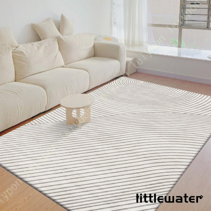 ラグ マット ラグマット カーペット ダイニングラグ 幾何学 はっ水